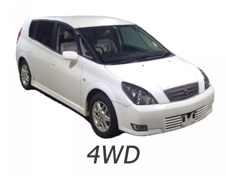 EVA автоковрики для Toyota Opa  2000-2002 4WD дорестайл — toyota-opa-dorest-4wd